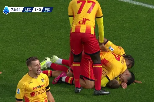 Lecce VS Pisa Highlight