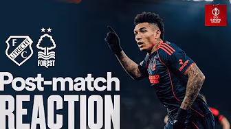 Igor Jesus Reacts To Winning Goal! 🗣️ | Utrecht 1-2 Nottingham Forest | UEFA Europa League