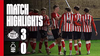 Young Black Cats Progress | Sunderland AFC U18s 3 - 0 Nottingham Forest U18s | FA Youth Cup