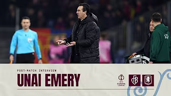 "Today was a key match!" | Unai Emery FULL Post Match Interview