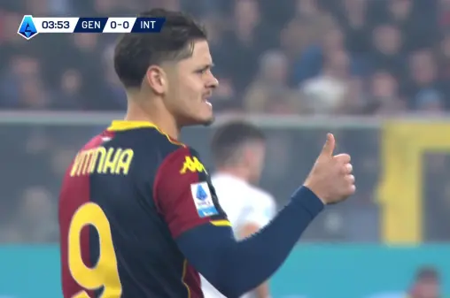 Genoa VS Internazionale Highlight