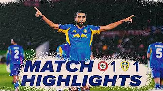 Brentford 1-1 Leeds United | Premier League highlights | Dominic Calvert-Lewin strikes again