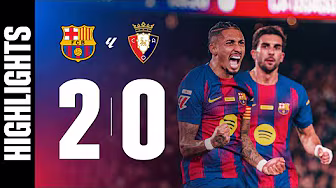 FC BARCELONA 2 vs 0 OSASUNA | LALIGA 2025/26 MD16 🔵🔴