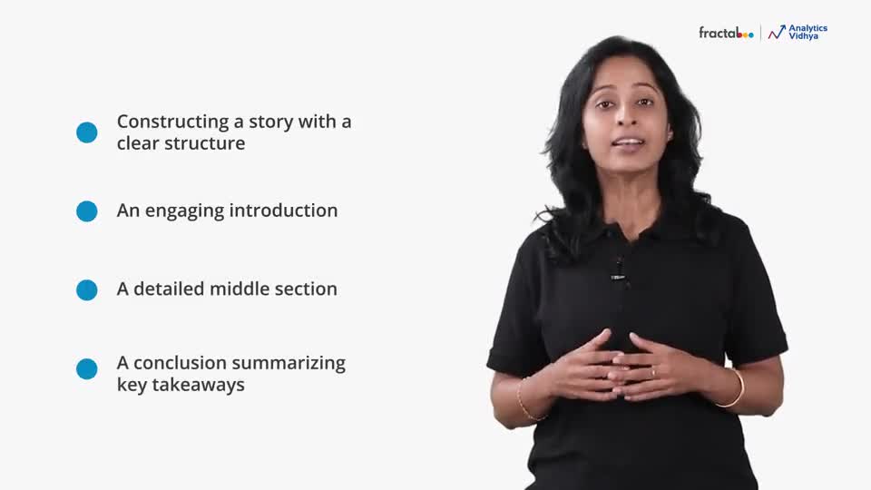 Summarizing Key Considerations for an Engaging Data Narrative