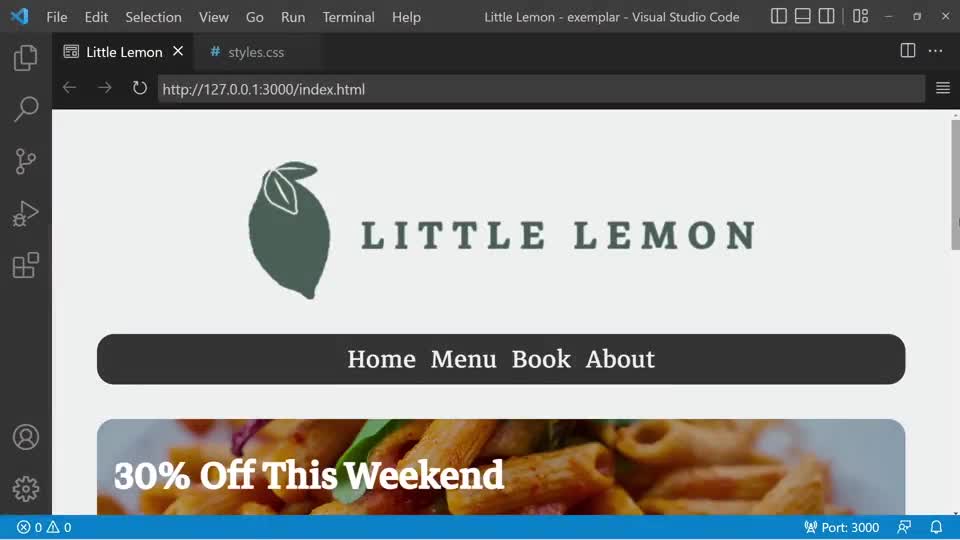 Exemplar: So far so good