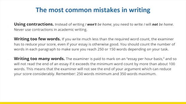 Common Mistakes (Part 1)