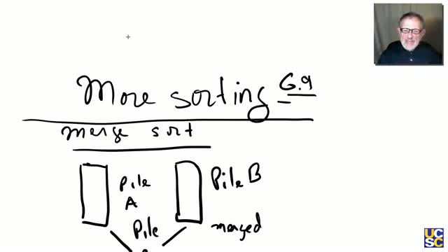 🎥 Merge sort overview