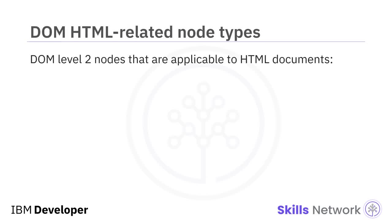 JavaScript DOM Objects