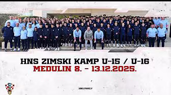 Zimski kamp mladih muških reprezentacija u Medulinu 2025./26.