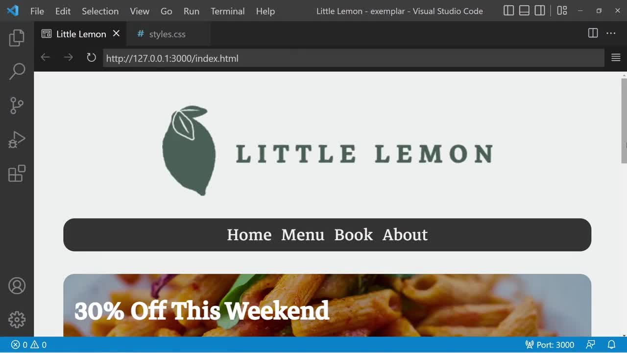 Exemplar: So far so good