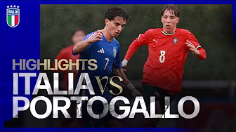 Highlights: Italia-Portogallo 0-3 | Under 16 | Amichevole