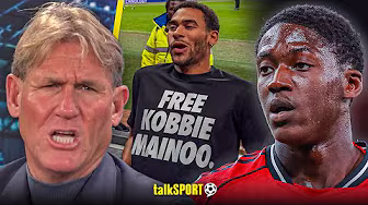"IDIOT BROTHER!" Simon Jordan REACTS to 'FREE KOBBIE MAINOO' Shirt after THRILLING Man United Draw!