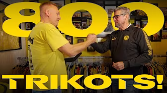 He owns over 800 BVB jerseys! 🤯 | Surprise visit from Nobby to jersey collector