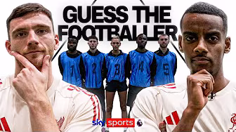 GUESS THE FOOTBALLER with Liverpool's Alexander Isak & Andy Robertson | Pick The Pro