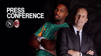 Napoli-Milan | #Supercoppa | Allegri e Maignan in conferenza stampa pre-partita