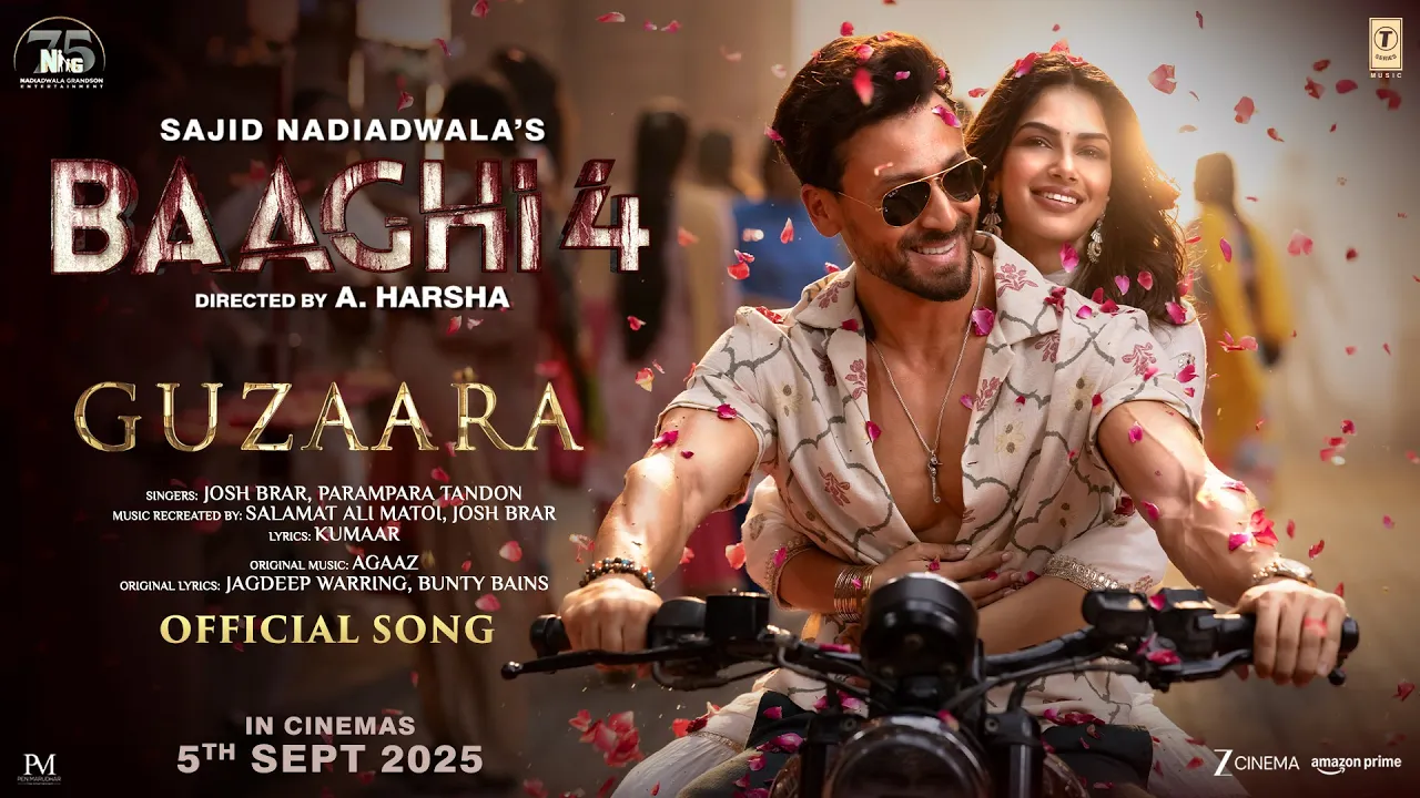 Baaghi 4: Guzaara (Song) | Tiger Shroff, Harnaaz | Josh Brar, Parampara, Kumaar | Sajid N, A. Harsha
