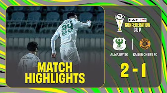 HIGHLIGHTS | Al Masry SC 🆚 Kaizer Chiefs FC | Matchday 1 | 2025-26 #TotalEnergiesCAFCC