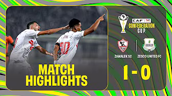 HIGHLIGHTS | Zamalek SC 🆚 Zesco United FC | Matchday 1 | 2025-26 #TotalEnergiesCAFCC