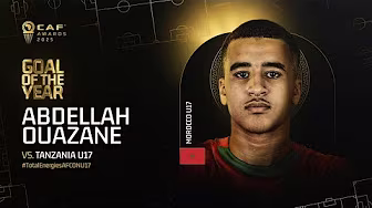 CAF Awards 2025 | Goal of the Year Nominee | Abdellah Ouazane (Morocco) - U17 TotalEnergies AFCON