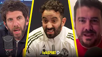 Andy Goldstein & Alex Crook CLASH over Ruben Amorim's comments on Man United's youth players