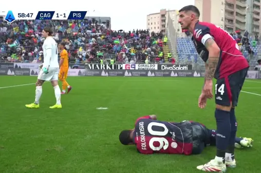 Cagliari VS Pisa Highlight