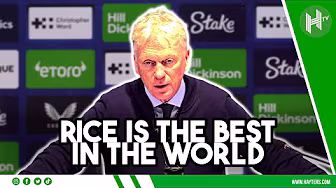 Rice the BEST IN THE WORLD! | David Moyes