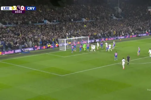 Leeds United VS Crystal Palace Highlight