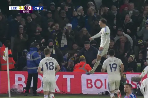 Leeds United VS Crystal Palace Highlight