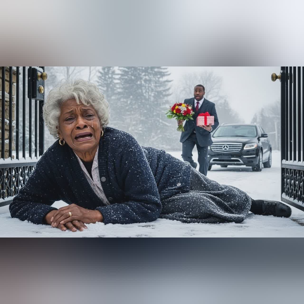 Ungrateful Son Pushed Mother Into Pool – Laughter Turned Into Tears of Regret#tales