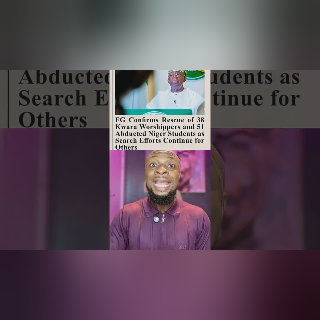 Lost but found. (Between Presido and Nigerians)……..#nigeria #insecurity #mclively #shorts