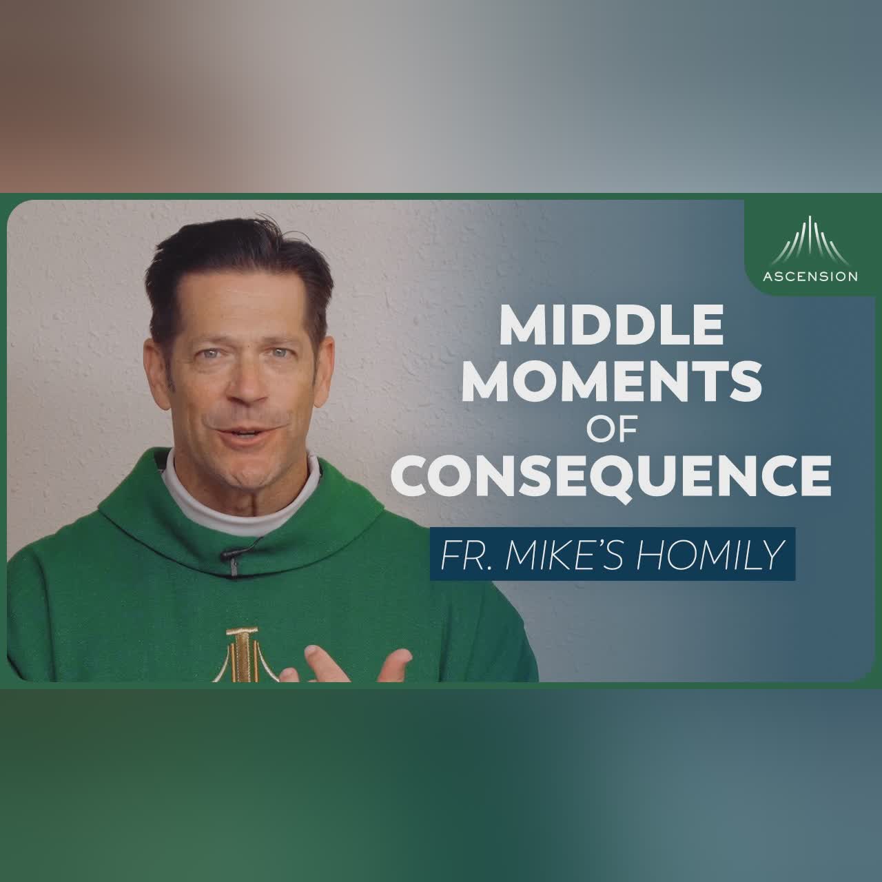 "Loosen The Roots" + 19th Sunday in Ordinary Time (Fr. Mike's Homily)