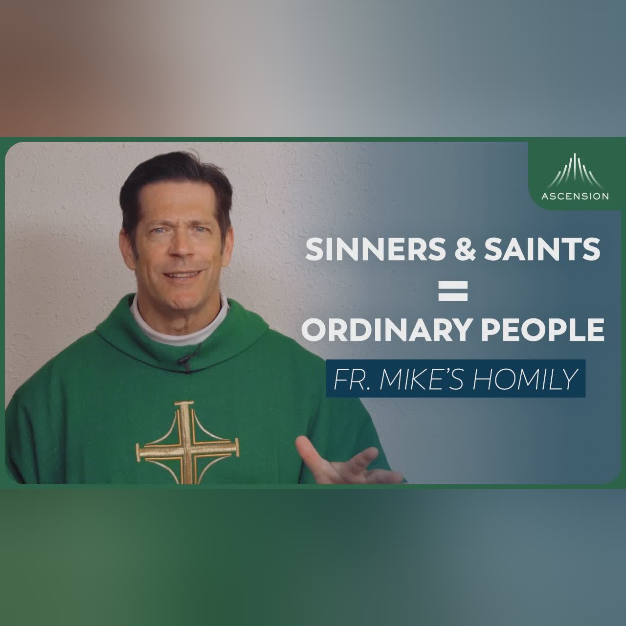 "Start With Why" + 28th Sunday in Ordinary Time (Fr. Mike's Homily)