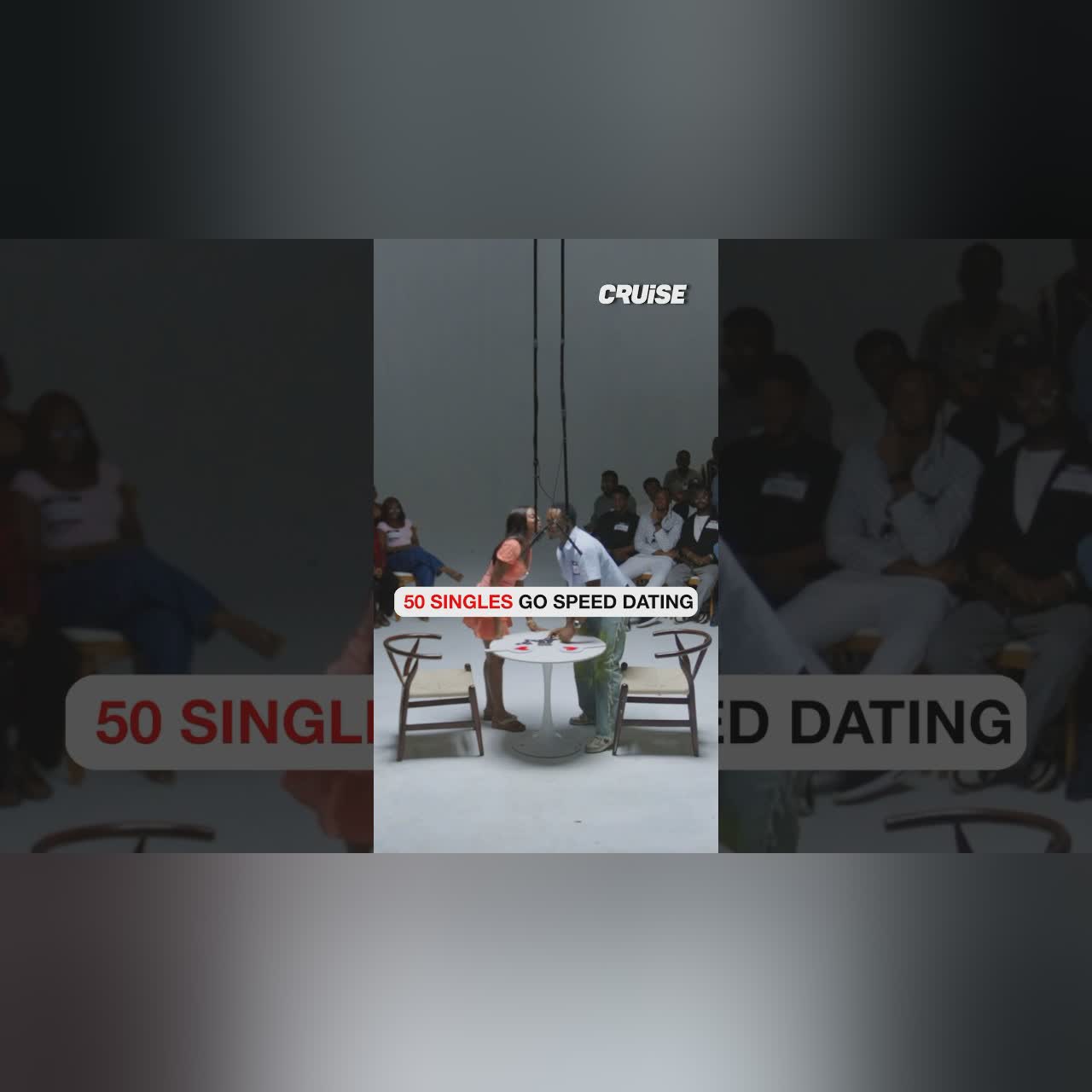 Did they just KISS? 50 singles go speed dating, New video up on the channel.