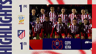 Alhama 1 (4) - 1 (5) Atlético de Madrid Femenino | ⚽ Gaby G. | HIGHLIGHTS, Queen's Cup