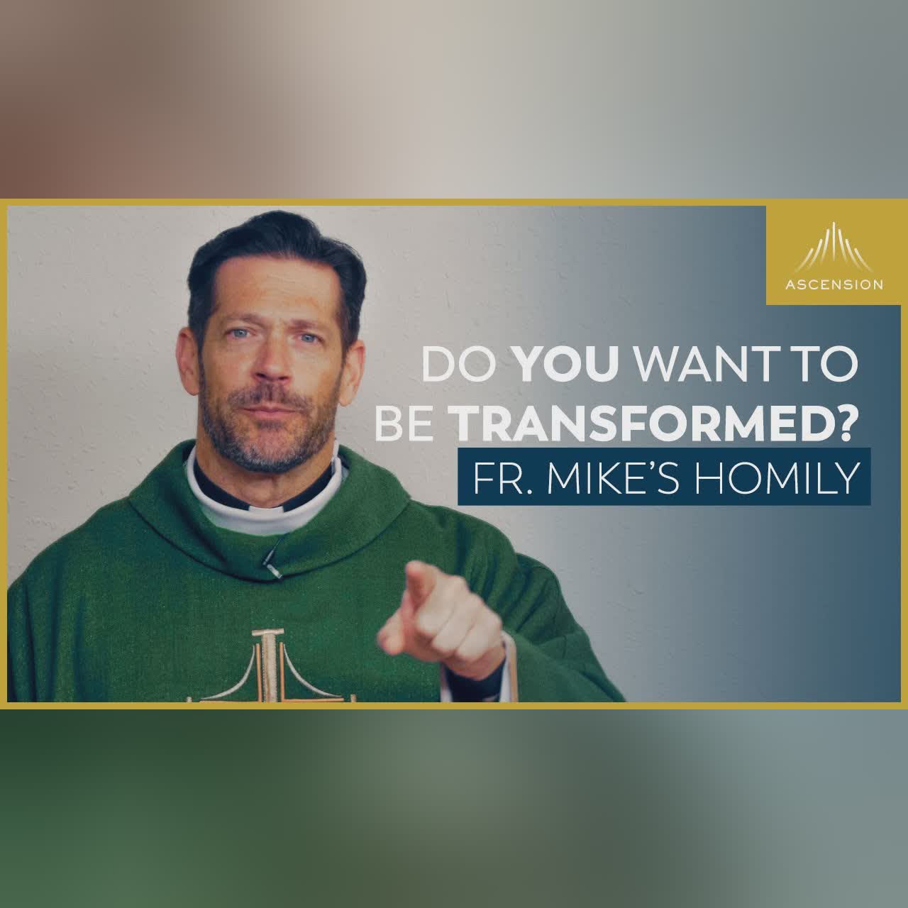 "The Most Important Question" | 24th Sunday in Ordinary Time (Fr. Mike's Homily) #sundayhomily