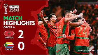 HIGHLIGHTS | Morocco 🆚 Comoros | #TotalEnergiesAFCON2025 - Group A | ملخص مباراة المغرب وجزر القمر