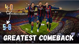 PSG vs Barcelona 6–1 | The Greatest Comeback Ever 😱🔥