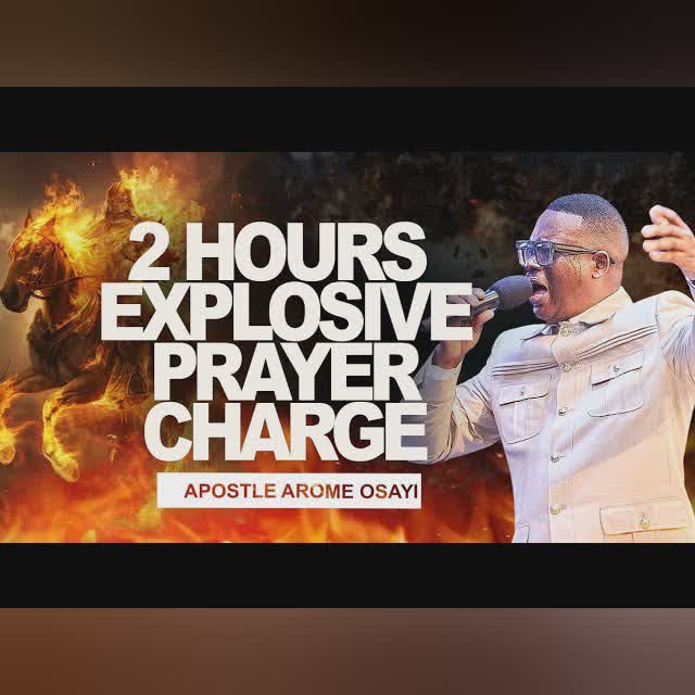 2 HOURS PRAYER CHARGE || IGNITE YOUR PRAYER LIFE WITH APOSTLE AROME OSAYI || HEAVY TONGUES OF FIRE