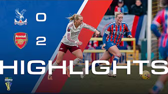 Women's Highlights | Palace 0-2 Arsenal