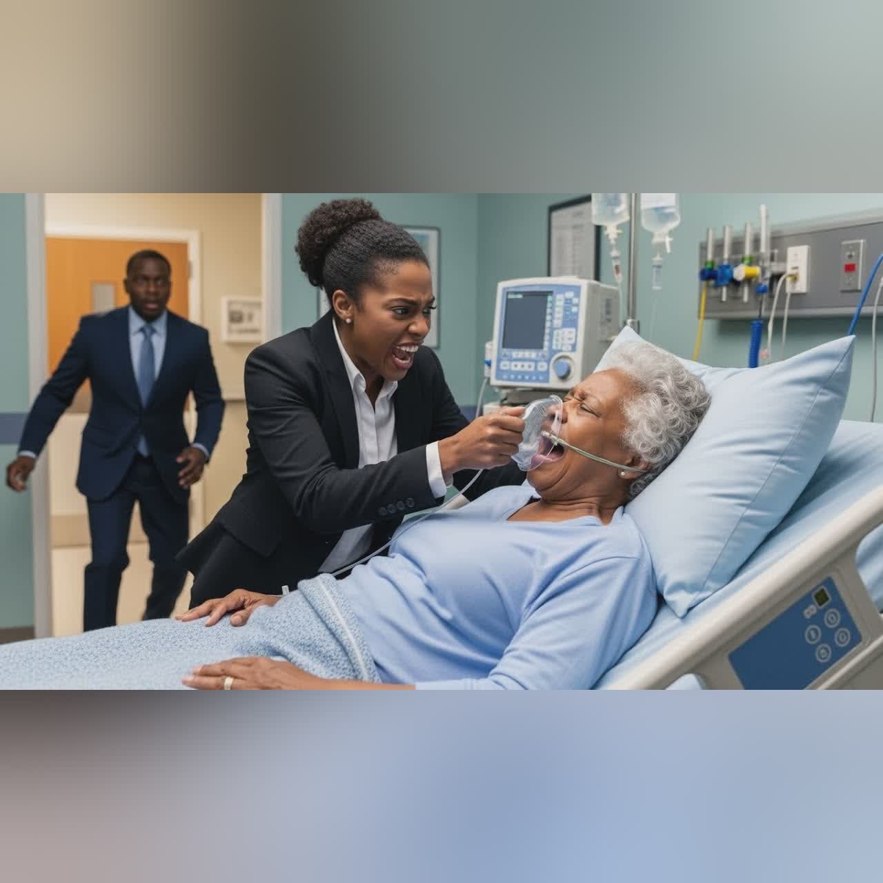 Cruel Daughter-in-Law Threw a Glass at Her Father-in-Law – The Maid Rushed In Just in Time! #tales