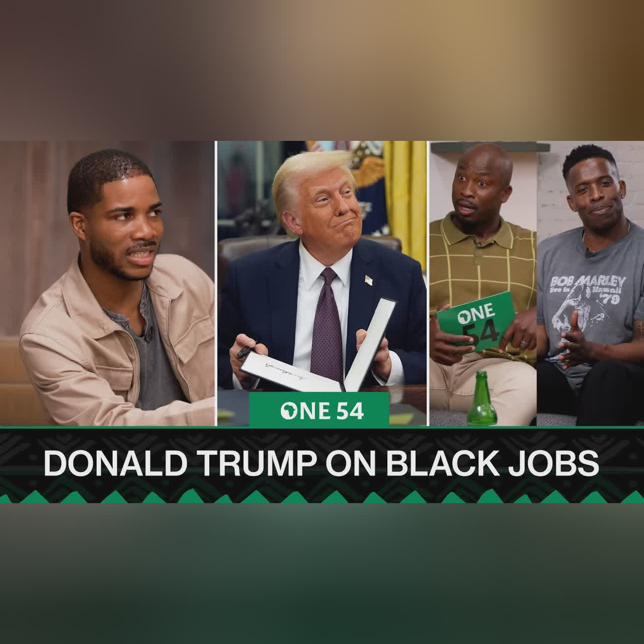 Donald Trump On Black Jobs - Played By Godfrey & Darryl Vegas | One54