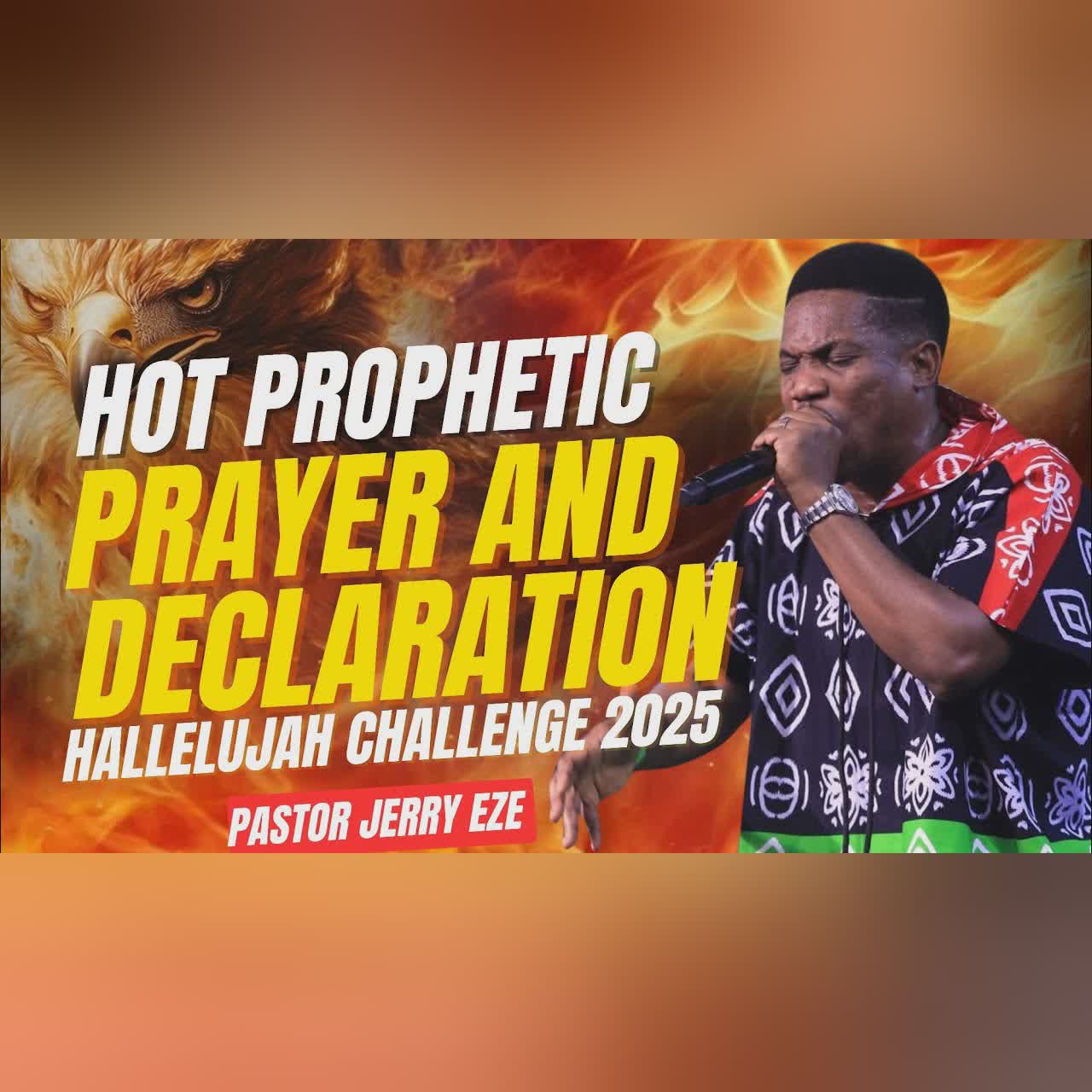 HOT PROPHETIC PRAYER FOR DELIVERANCE & BREAKTHROUGH @ HALLELUJAH CHALLENGE 2025 || PASTOR JERRY EZE