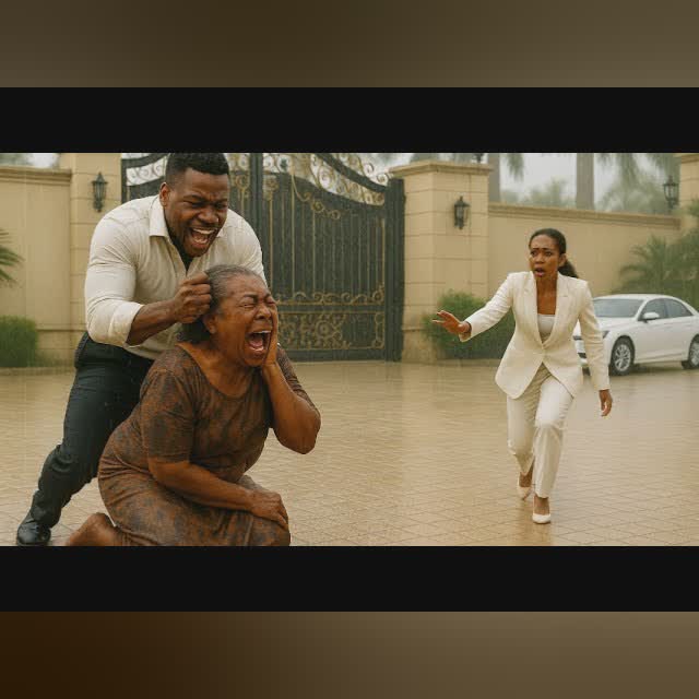 He Beat His Mother Every Night — All Because She Wouldn’t Sign the Will.#tales #africandrama