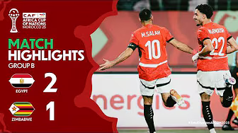 HIGHLIGHTS | Egypt 🆚 Zimbabwe | #TotalEnergiesAFCON2025 - Group B | ملخص مباراة مصر وزيمبابوي