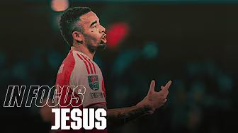 GABRIEL JESUS IN FOCUS π§π· | Our striker's first start in nearly a year versus Crystal Palace β€οΈ