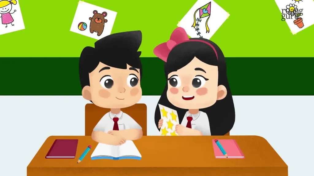 21 Membuat pertanyaan dan jawaban sesuai gambar dengan memperhatikan penggunaan huruf kapital dan tanda baca yang tepat