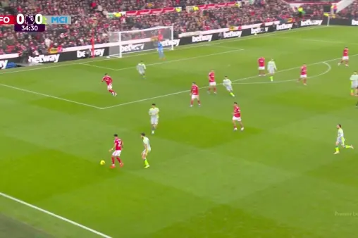 Nottingham Forest VS Manchester City Highlight