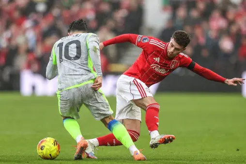 Nottingham Forest VS Manchester City Replay