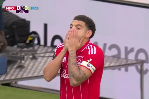 Nottingham Forest VS Manchester City Highlight