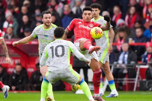 Nottingham Forest VS Manchester City Replay